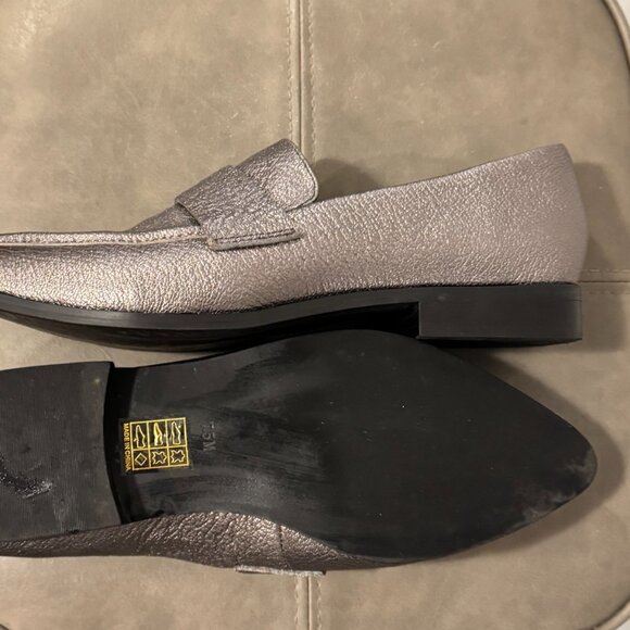 Jeffrey Campbell silver Womens Viona Loafer Slip-On Pointed - Picture 4 of 9